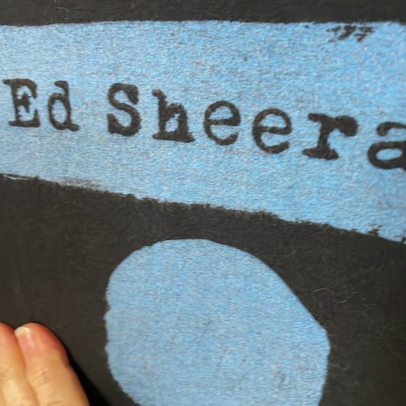 Ed Sheeran Divided Album Tour Band Black Tee, M, Unisex, 1005 cotton - Picture 3 of 5